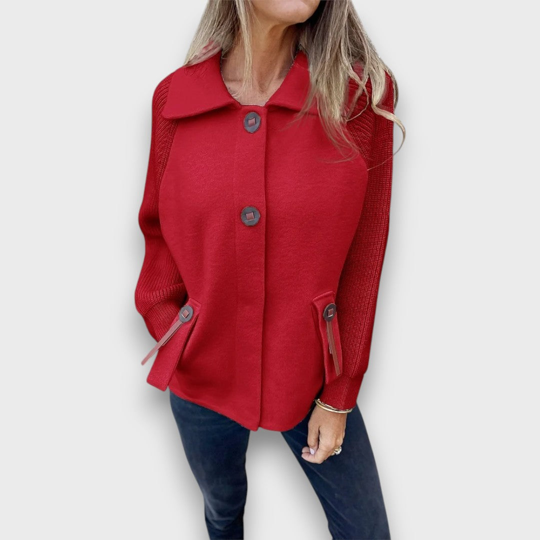 Lunaris | Jacket with Contrasting Sleeves
