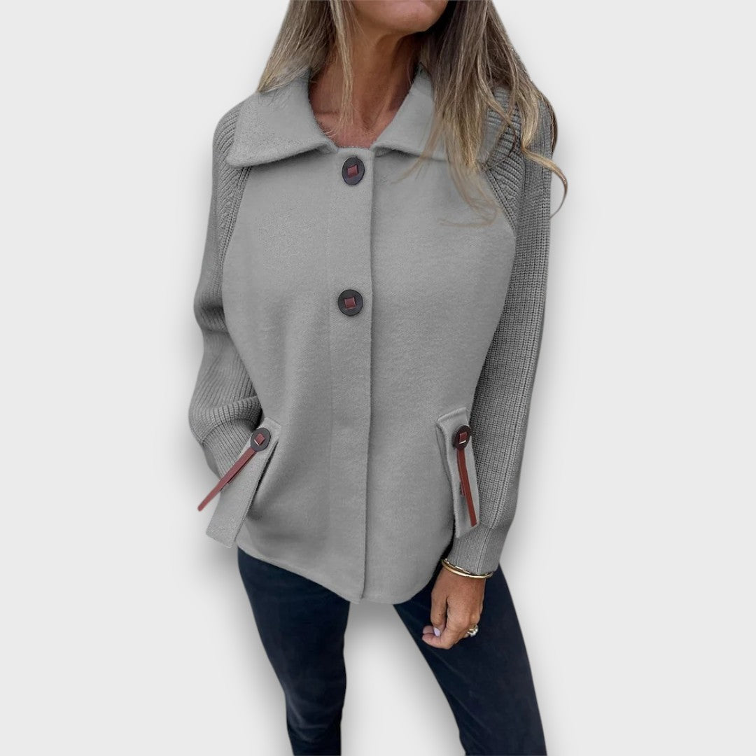 Lunaris | Jacket with Contrasting Sleeves
