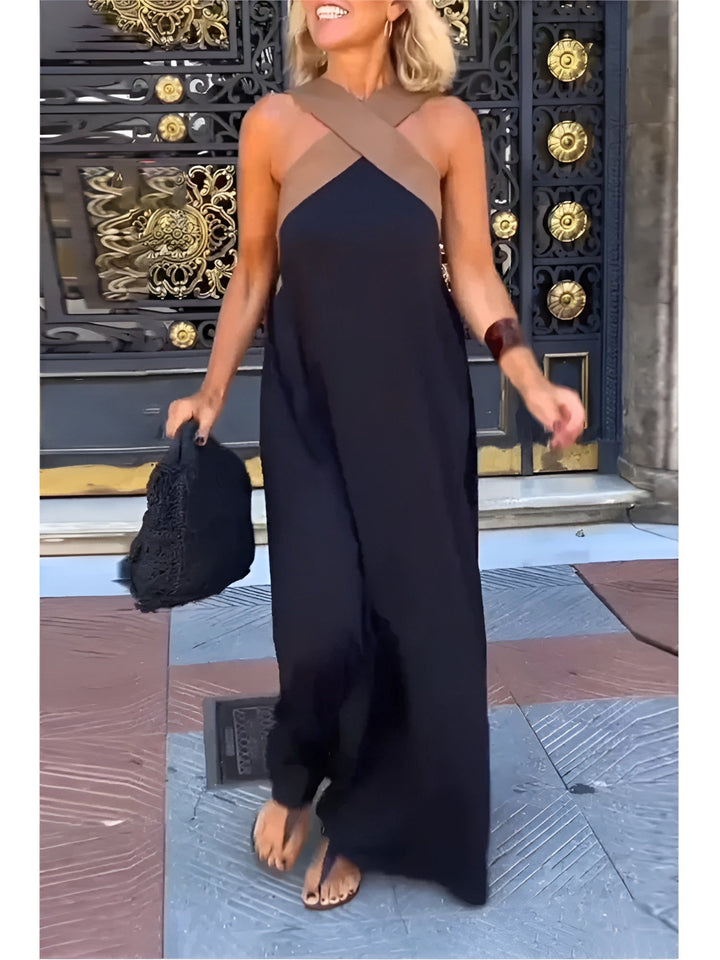 Delphine | Cross Front Dress