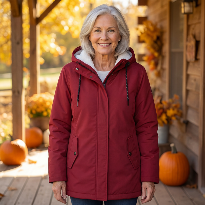Colette | Quilted and Cozy Winter Coat with Hood