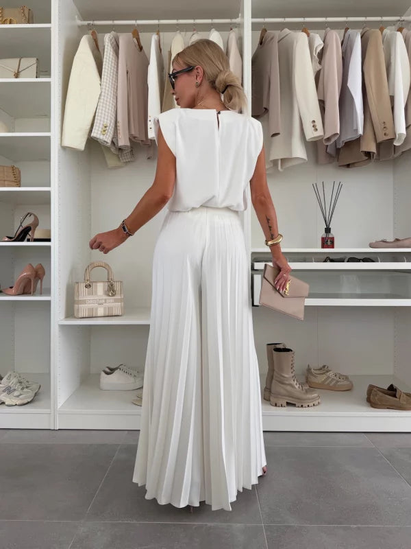 Marian | Pleated Set