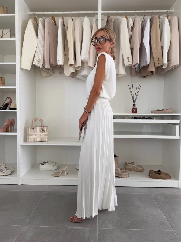 Marian | Pleated Set