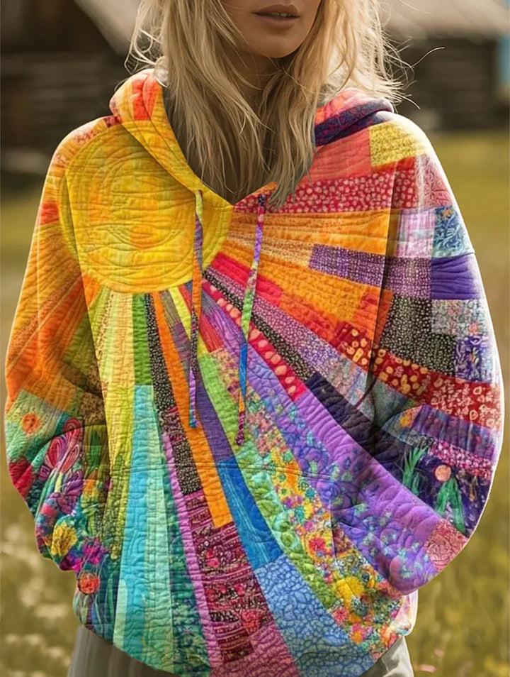Laura | Patchwork Hoodie