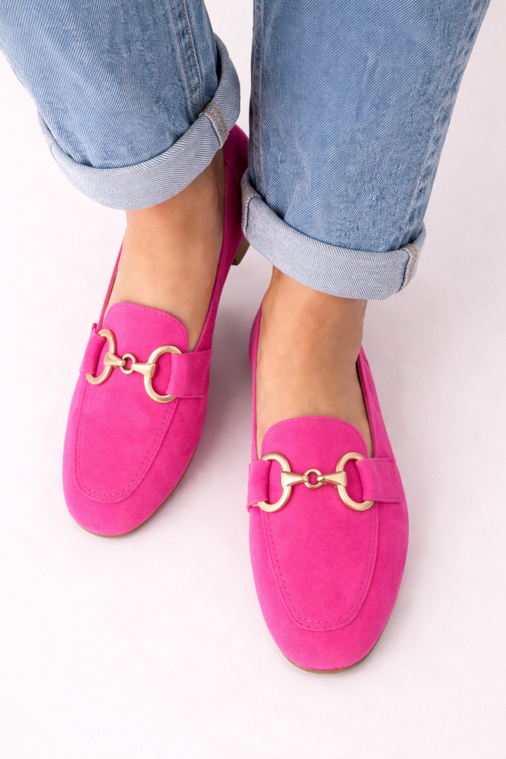 Mae | Gold Detail Loafers