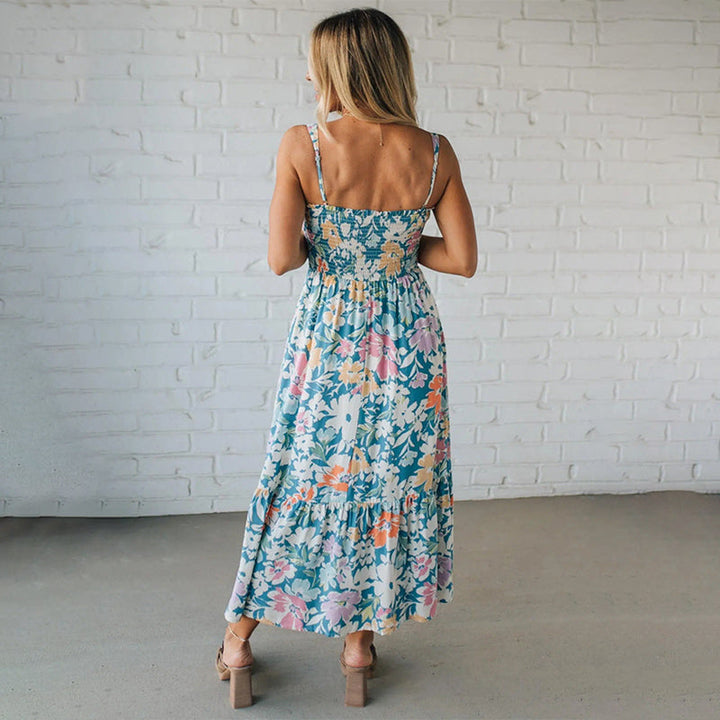 Florence | Floral Maxi Dress