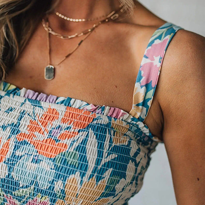 Florence | Floral Maxi Dress