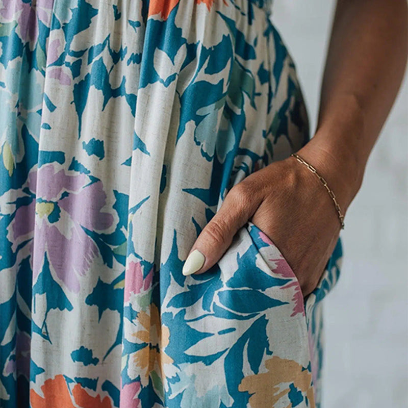 Florence | Floral Maxi Dress