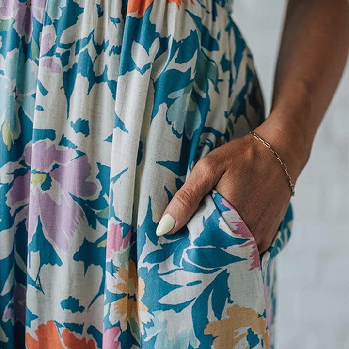 Florence | Floral Maxi Dress