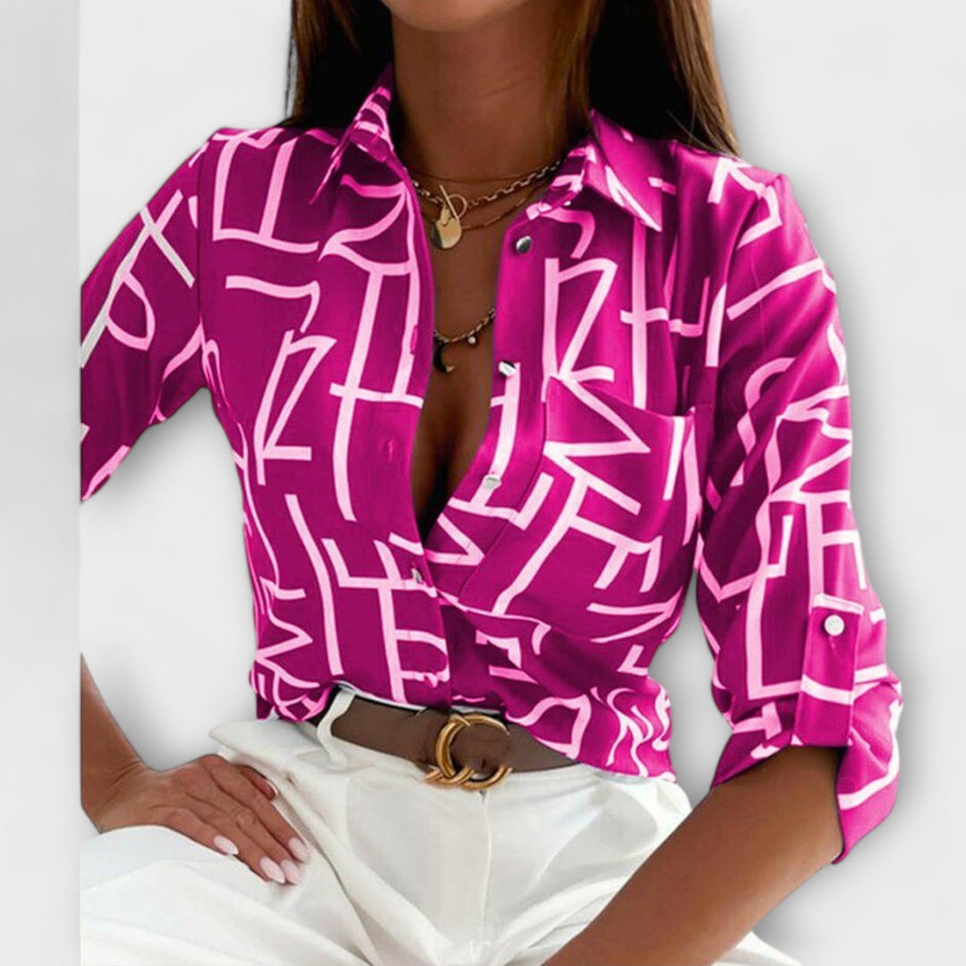 Velmira | Classic Collar Blouse