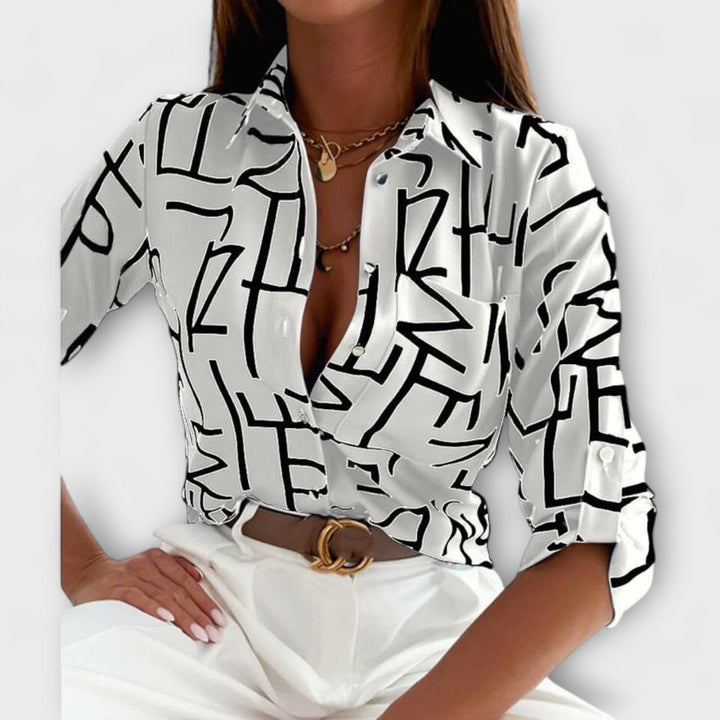 Velmira | Classic Collar Blouse