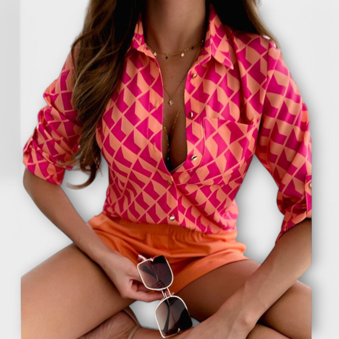 Velmira | Classic Collar Blouse
