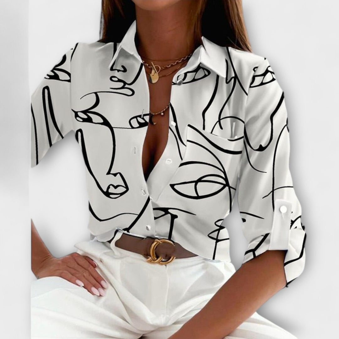 Velmira | Classic Collar Blouse