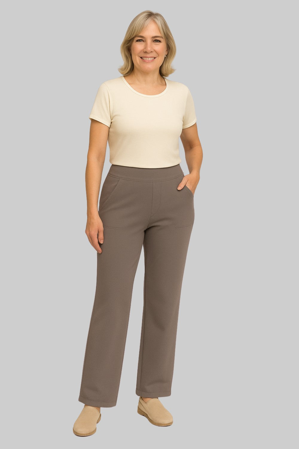 Marvienne | Stretch Comfort Trousers